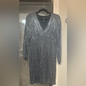 Silver Sparkly Dress